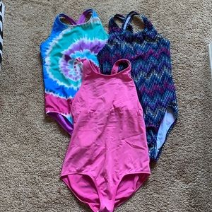 Size 16 Lands End Big Girls swimsuits